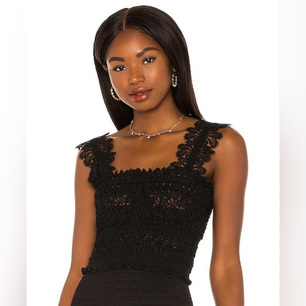 Waimari Black La Paloma Top